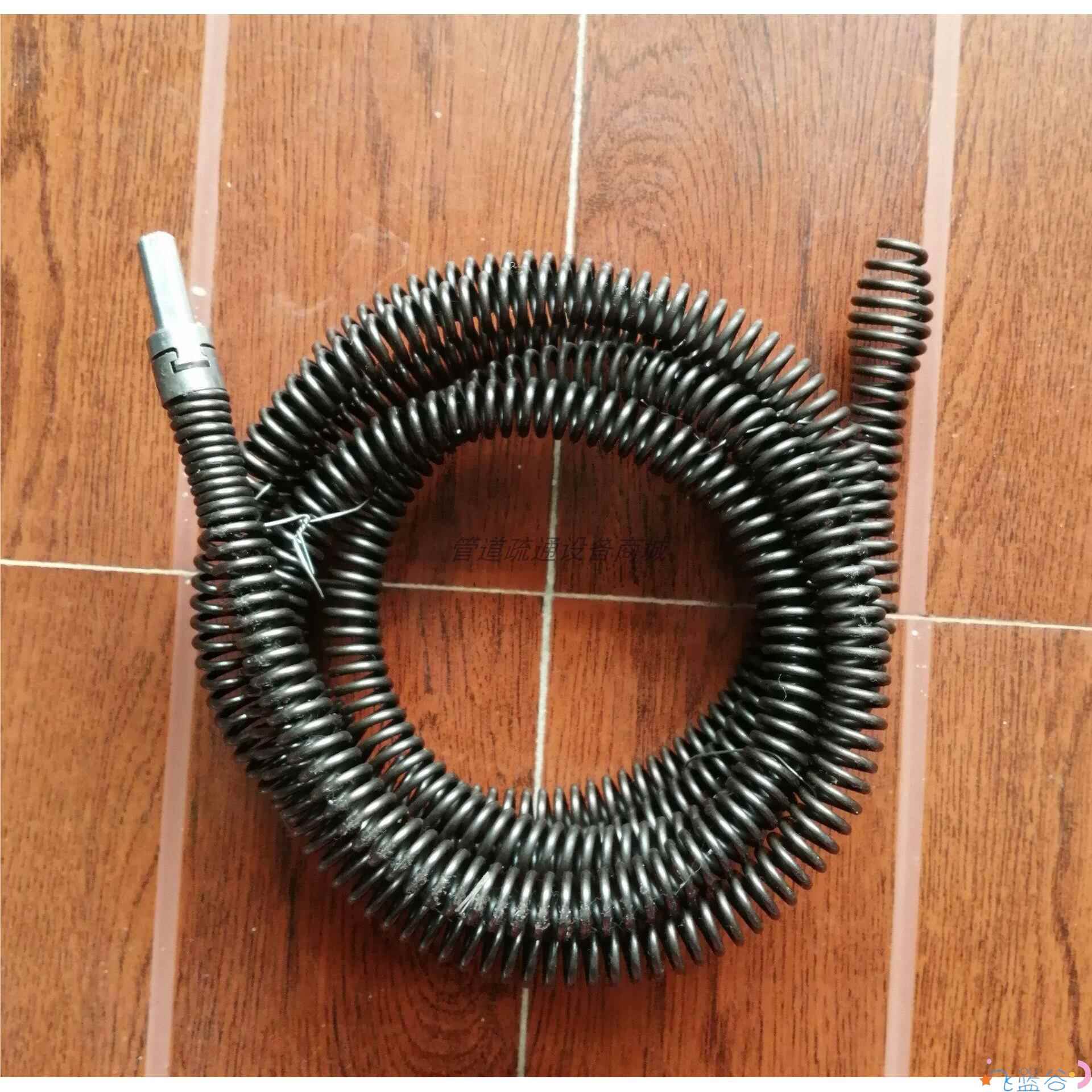 下水道疏通神器弹簧钢丝绳家用电动工具通马桶厨房地漏钢丝管道