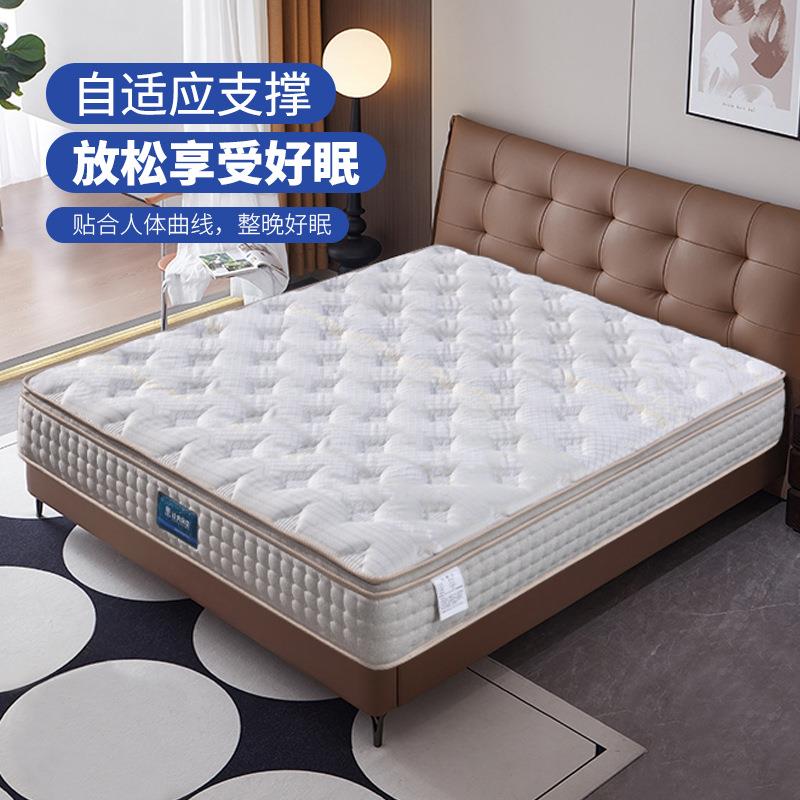 双层弹簧床垫软垫家具家用厚26cm主卧1.8*2米席梦思床垫子静音