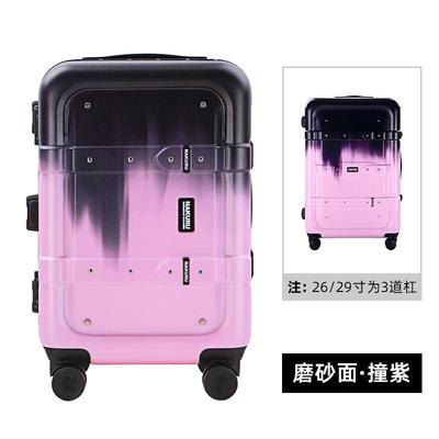 高档NAKURU大容量旅箱大学码女行生行李箱29校寸铝框拉杆箱学生住