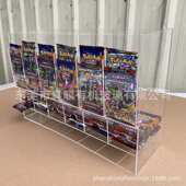 亚克力3槽6槽助推器包装 分配器口袋妖怪丙烯酸增强包卡片收纳箱