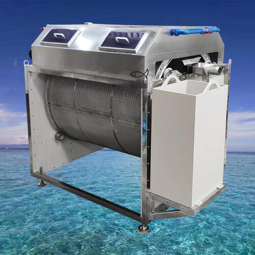 厂家直供循环水养殖设备滚筒过滤开式304不锈钢专业污水处理