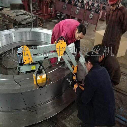 数控电动攻丝机万向钢板铝板金属材料数控镀锌管钢管不锈钢板牙