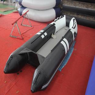 厂家独木舟皮划艇钓鱼船橡皮艇玻璃钢冲锋舟充气船消防救援冲锋艇