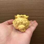 黄杨木雕三足金蟾文玩手把件 男女随身盘玩霸气茶宠家居摆件