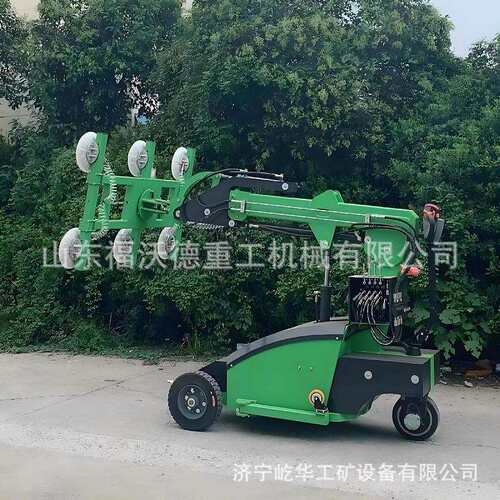 玻璃吸盘车旋转移动式真空安装机械手玻璃升降仓库助力搬运堆高车 - 封面