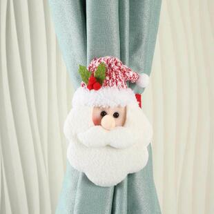 Festive Tieback Curtain Tie Decor Cartoon Window Christmas