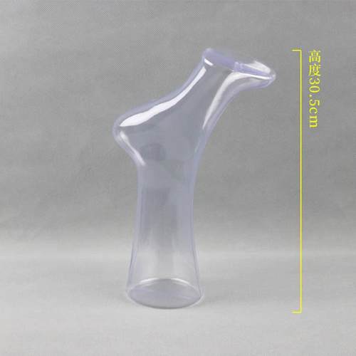 塑料透明脚模男女磁铁服装模特