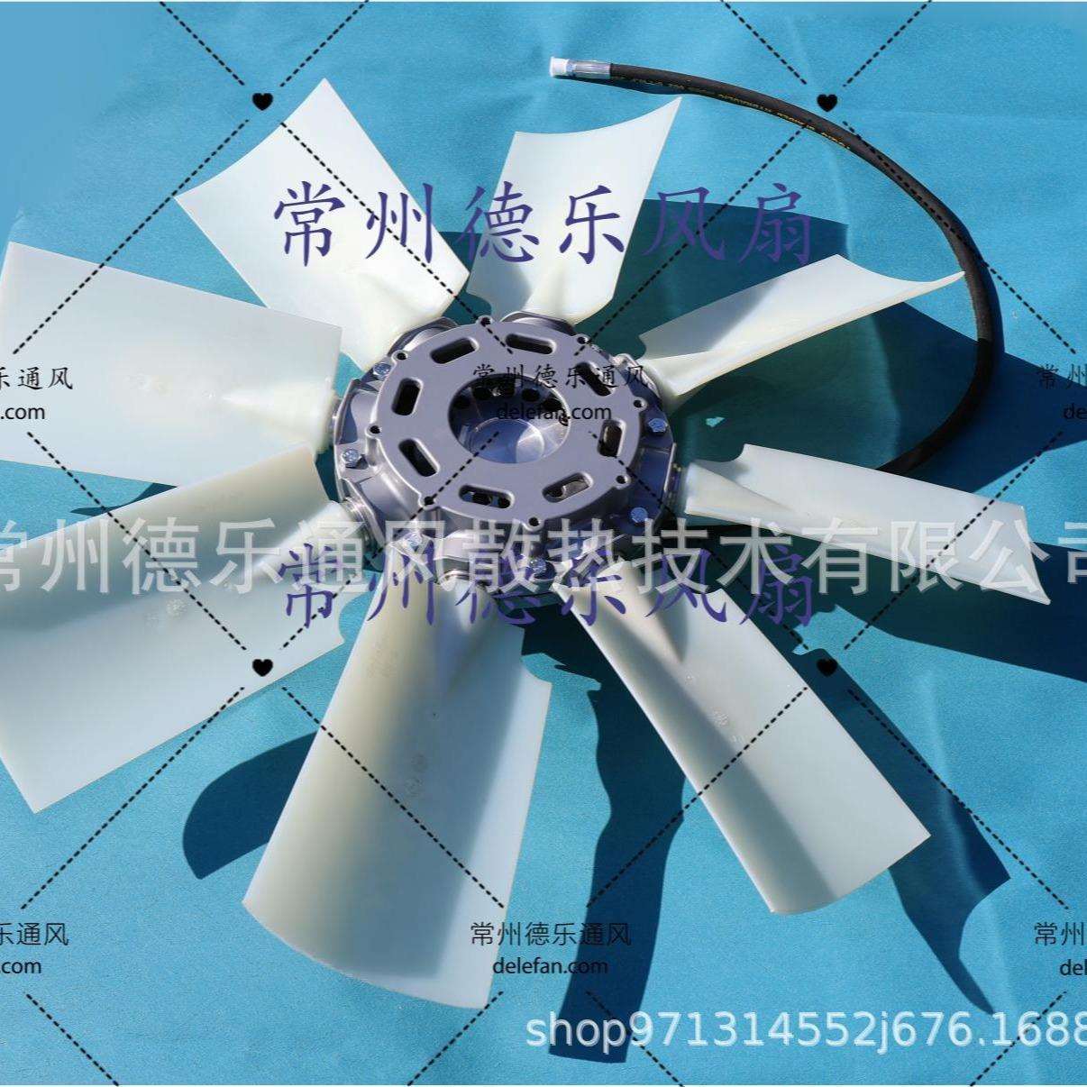 液压换向风扇约翰迪尔采棉机专用气动正反吹变桨可逆气控换向风扇