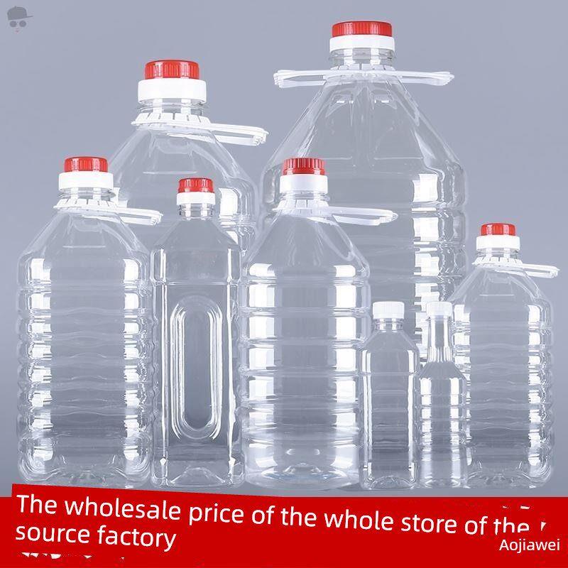 塑料瓶装水矿泉水空桶透明有盖食品级塑料桶20L升5L10L5kg大桶图片