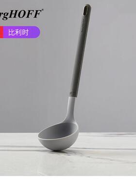 贝高福不沾锅专用食品级矽胶汤勺大号勺子家用盛汤耐高温不伤锅
