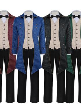 Tailcoat, mid length tie, men's coat