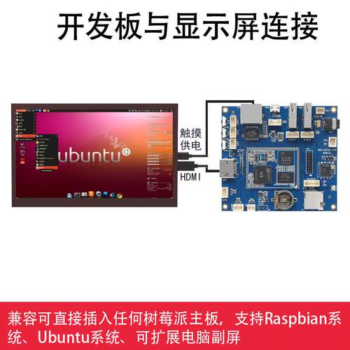 linux全志开发板显示器7寸支持正点野火IPSUSB触摸免驱触摸轻薄屏