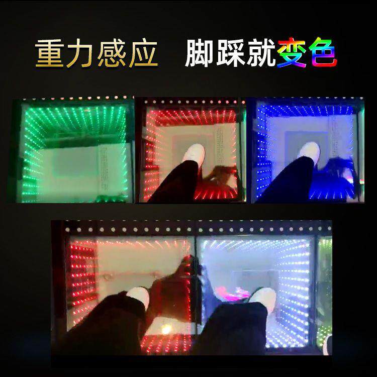 LED地砖灯回形地砖屏舞台酒吧展览广场灯方块灯智能专用数码全彩