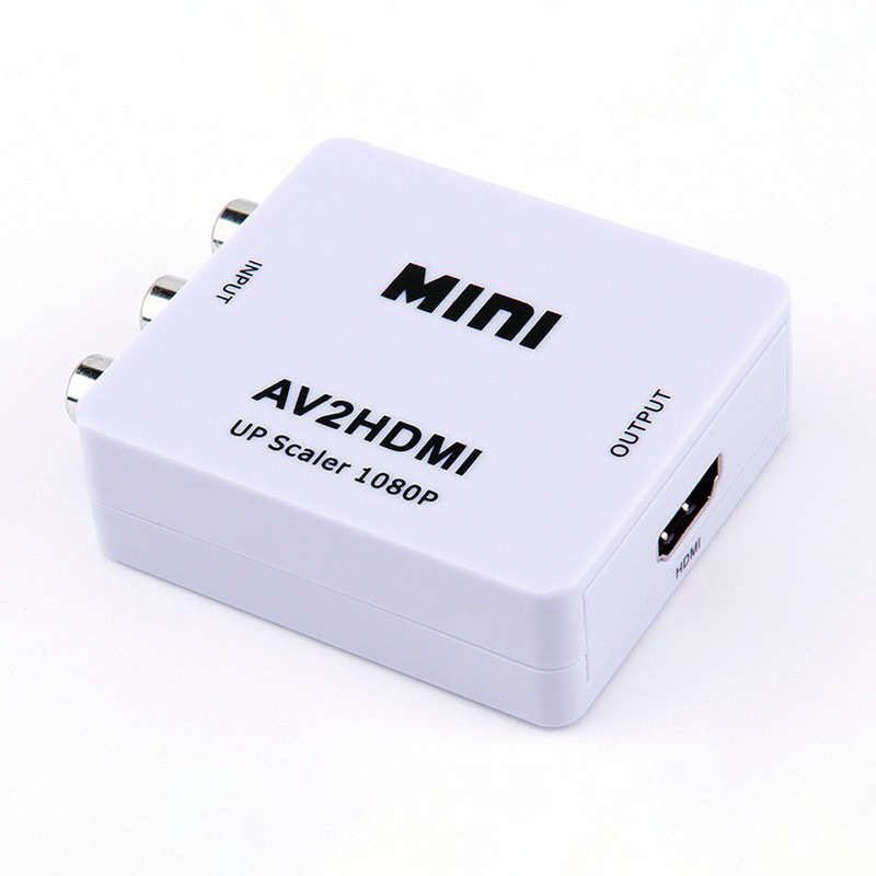 厂家批发AVToHDMI电视视频信号AV2HDMI av转hdmi高清1080P转换器