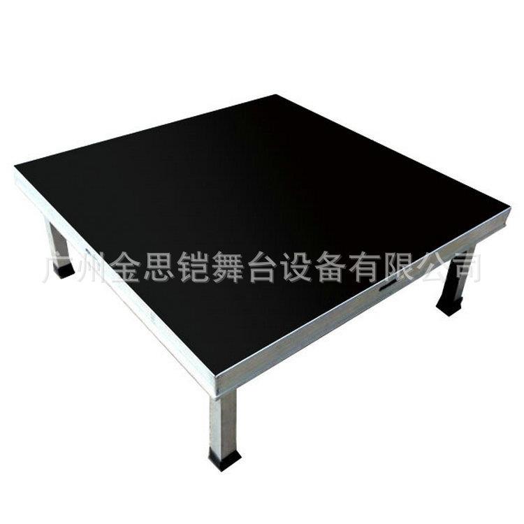 铝质圆管方管舞台,拼装会议舞台,防滑板舞台生产