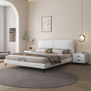 生.态皮床主8米次卧框架结构科技 轻奢风格 现代简511 约皮床1意式