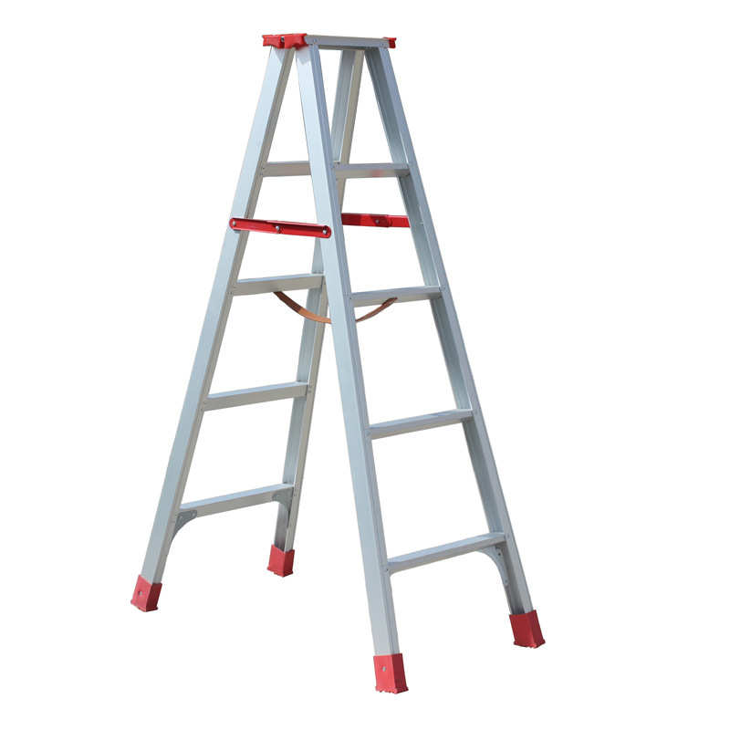 铝合金梯子家用折叠梯室内爬梯伸缩楼梯工程梯铝合金人字梯1.5米