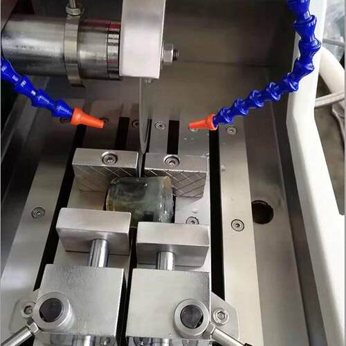 力华 金相手动平板切割机 结构件取样制样分析切割仪器