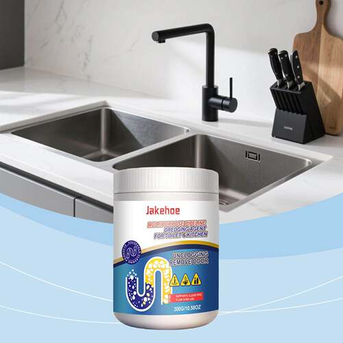 JAKEHOE Multi-Purpose Drain Cleaner for Kitchen and Bathroom