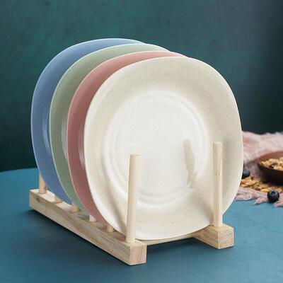 牛排盘子塑料防摔方形西餐盘子家用菜盘碟子浅盘平盘菜碟西式餐具