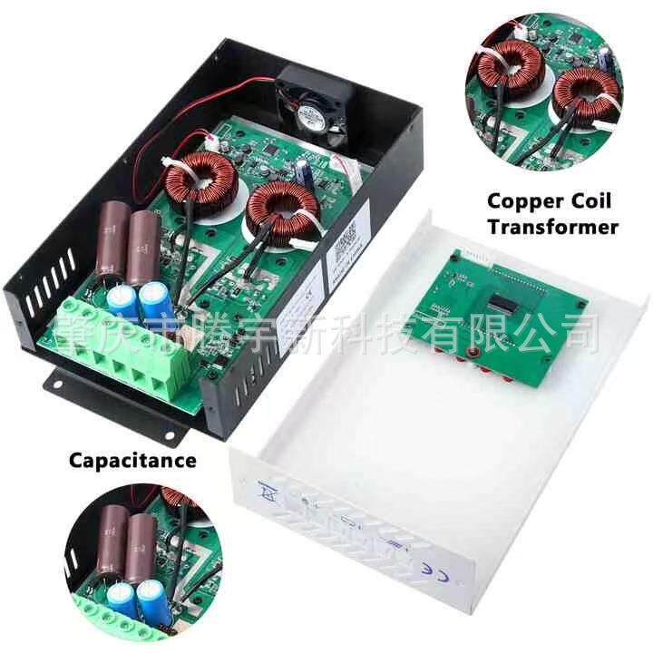 新能源MPPT太阳能控制器12V/24V/36V/48V60Amppt光伏智能高压快充