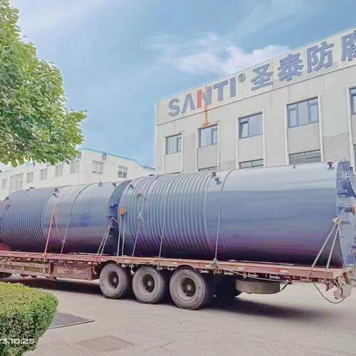 钢衬PE吸收塔,净化塔,化工原料储,钢衬塑储非标定制 防腐耐蚀