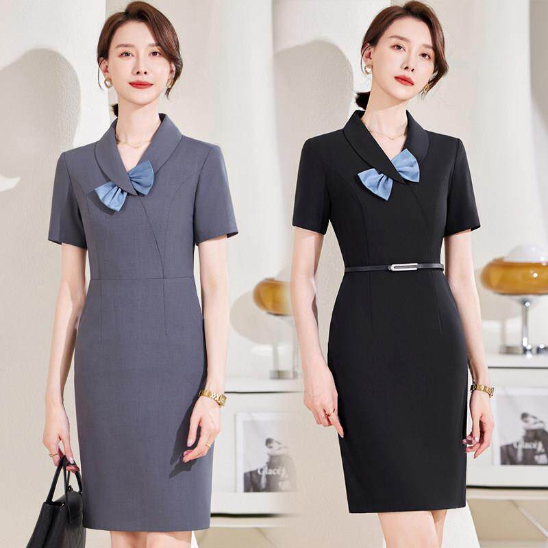 上班服洋装女酒店前台接待样品屋展示中心置业顾问美容院珠宝店工