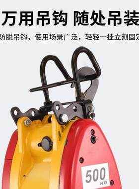 小金刚220V家用微型电葫动芦便160公斤式电小型提升机携卷扬机起