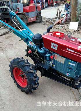 拖新款轮手扶1拉机5马力两拖拉机开沟打田TH-sf8小地块旋耕机