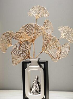 艺术65574129艺品级档轻奢办工公高室装饰品家摆里样板房间书架酒