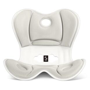 家用人体工学护腰坐垫办公室久坐靠背椅子学生记忆棉一体靠垫