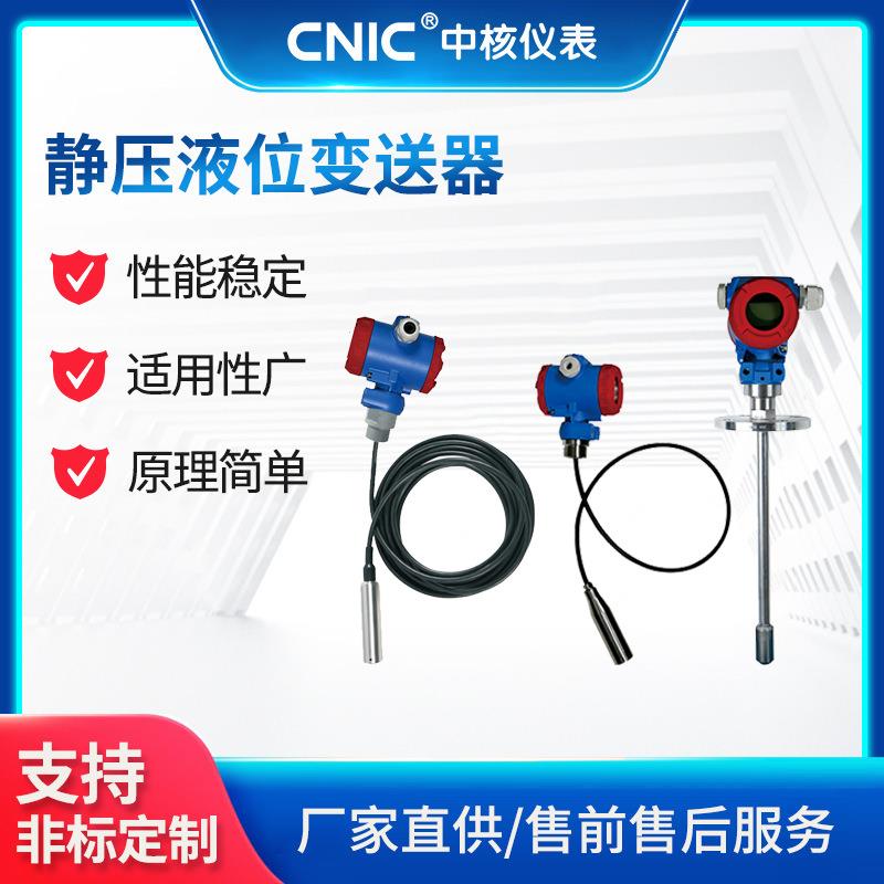 中核投入式液位变送器静压液位传感器投入式液位变送器