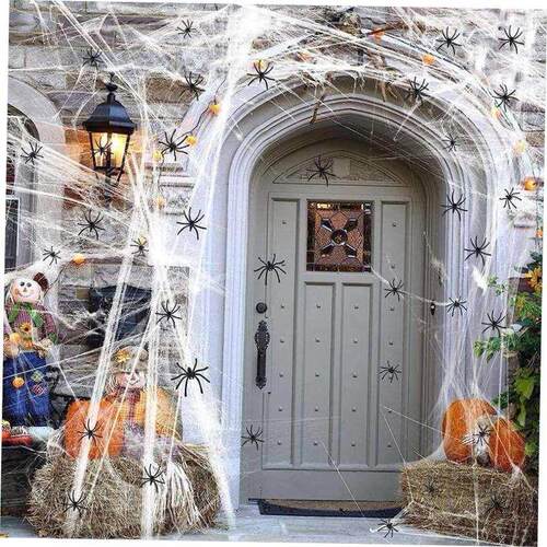 Halloween Spider Cotton Party decoration Scene decoration Ha