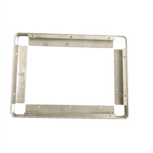 工业铝型材加工 电子显示屏铝合金型材喷涂高强度 6063折弯型材