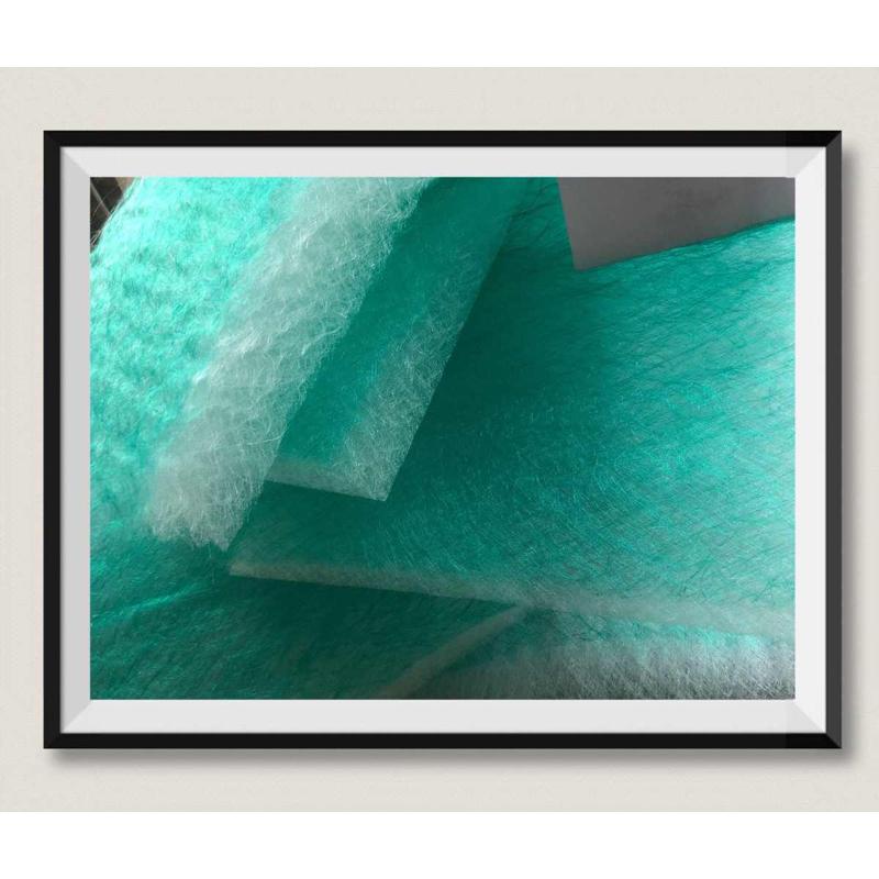 山东厂家供应烤漆房漆雾毡 玻璃纤维蓬松毡 油漆过滤网漆雾毡