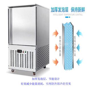 商用速冻机风子冷饺子冻柜430速海参包海鲜蛋糕生冷胚插盘急冻柜