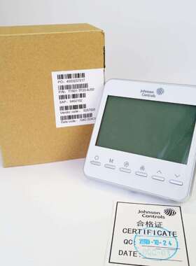 江森T7601-TF20-9JS0T7603-T000-1JF0智能网络风机盘管温控器