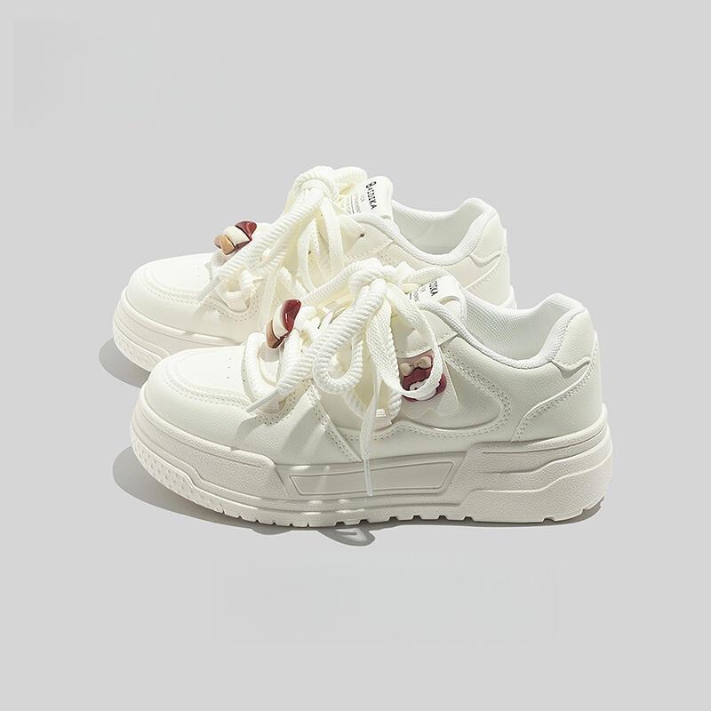 运动鞋厚底增高小白搭配老爹鞋