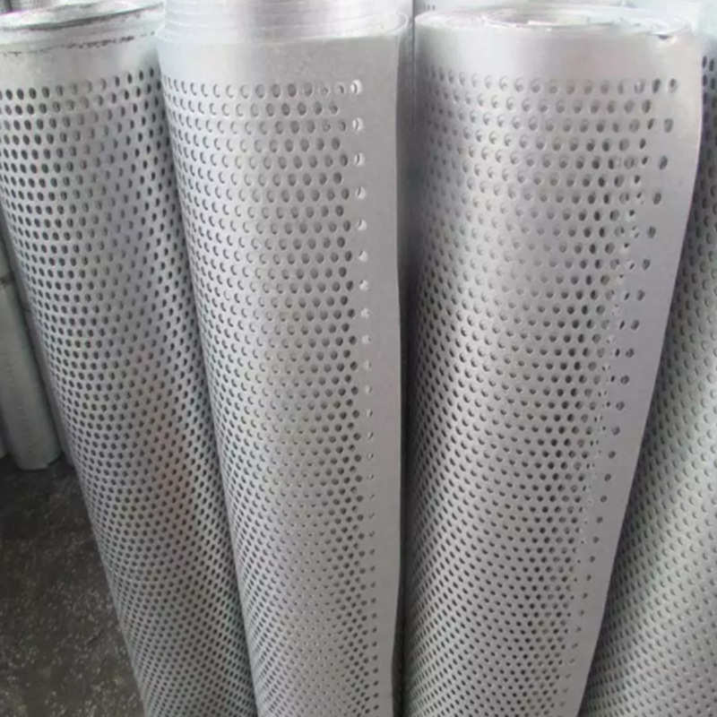 洞洞板免打孔镀锌圆孔冲孔网不锈钢喷塑冲孔微孔防护板铝合金丝网