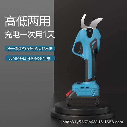 2025新款私模锂电园林修枝剪2.5手持式园艺剪充电剪果树剪电动剪