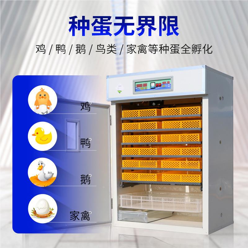 352枚全自动型鸡鸭孵化机蛋 孵化器 家禽孵小蛋器 全自动鸡化孵箱