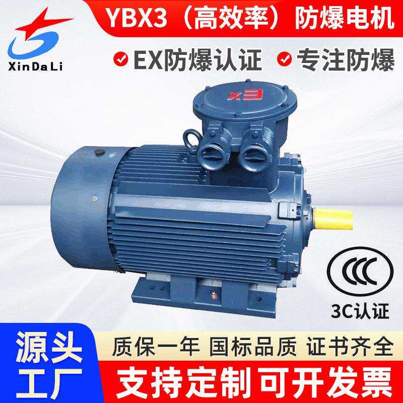 隔爆三相异步电机YBX3-225S-4/37WYB2YB3立式卧式防爆电机