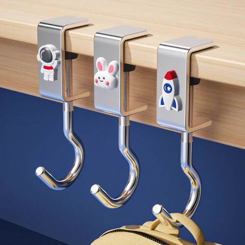 Adjustable Desk Hook for School Bags - Perfect for Elementar