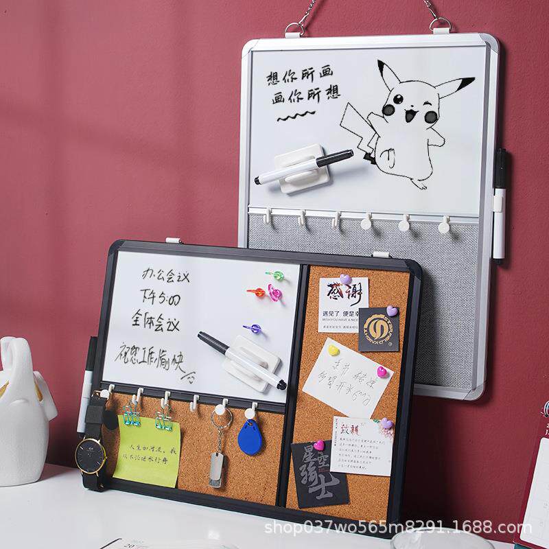 新款富尼拼接磁性小白板展示板照片墙背景展示板可擦写备忘板