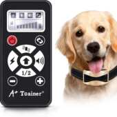 800米遥控电子击项圈狗狗训练器止吠器 训狗器手自动一体充电防水