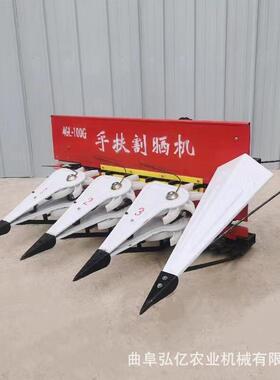 链条式一倒收割AUR机麦荞大麦边割晒机手推柴油款青稞麦燕割草机