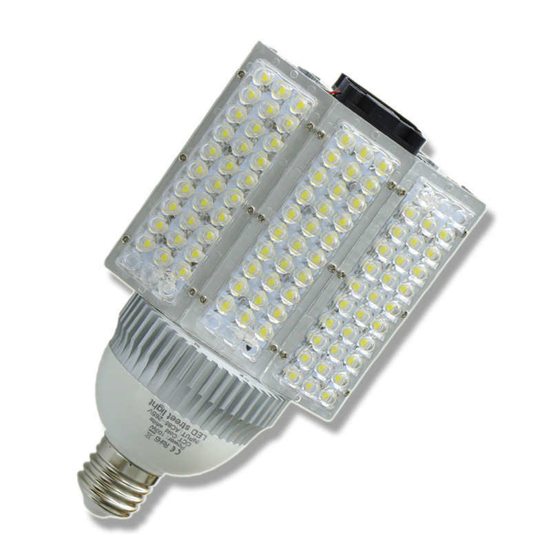 LED玉米路灯光源30W 65W 70W 100W 120WE27E40马路灯单面照明光源