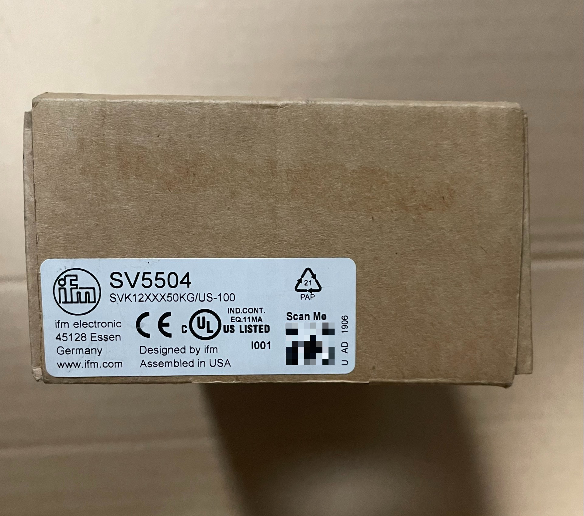 SV5504 全新易福门传感器 仅有一个，标价就是卖价，邮费
