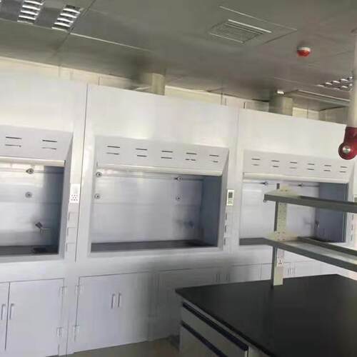 厂家供应pp通风柜可上门测量桌上型通风厨PP试验台pp通风柜