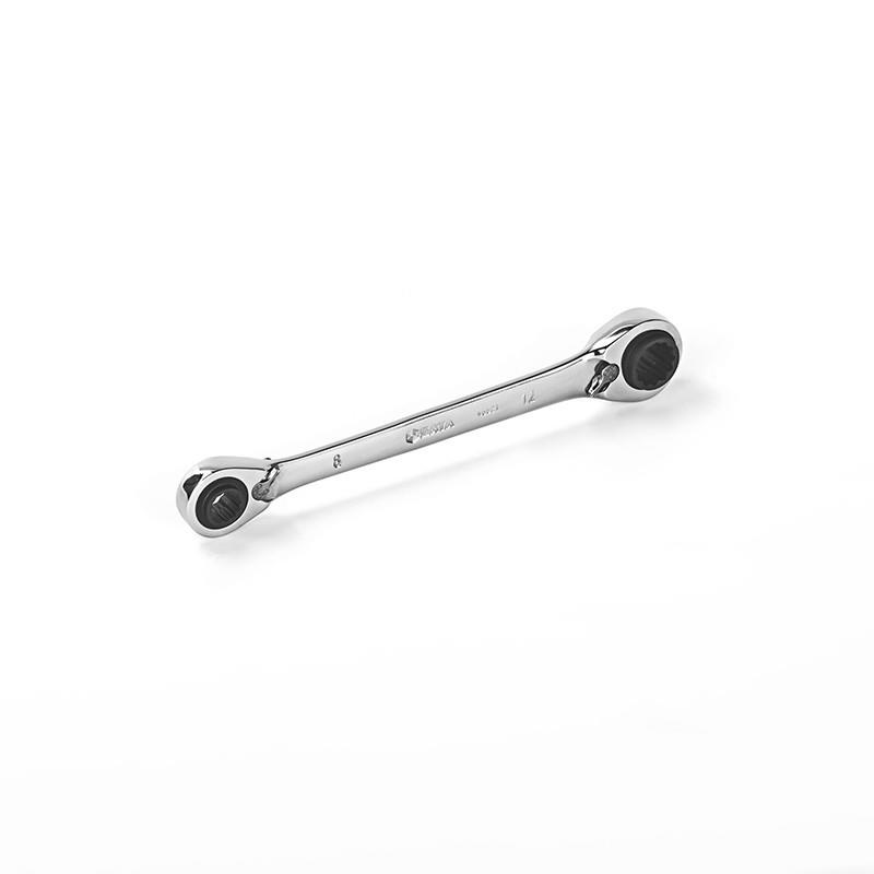 世(SATA)622多功能棘轮扳手46合41全抛光双梅达花快扳9×GLD11×1